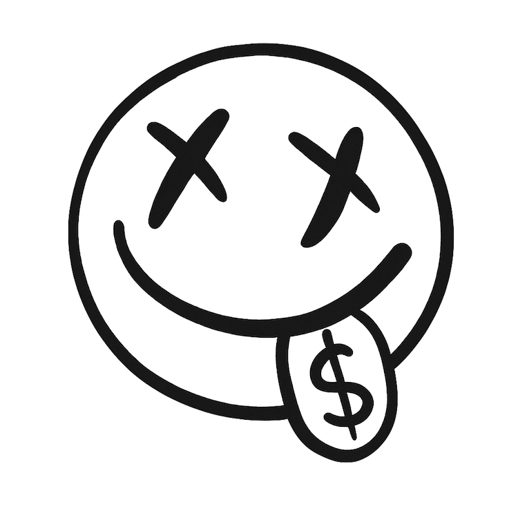 Money Smiley Doodle
